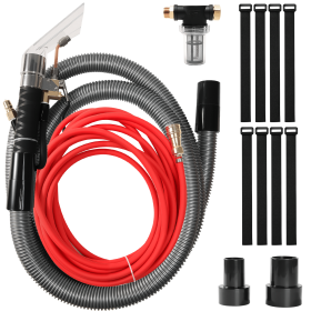 Shop Vac Extractor Kit - Convertible Vacuum Attachment for Carpet & Upholstery Cleaning in Home and Auto, with Wand, Hose & Adapter